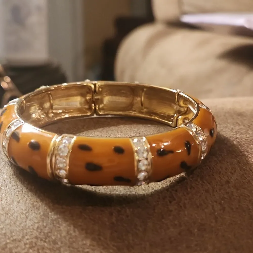 Park Lane  Leopard Bombshell Bracelet